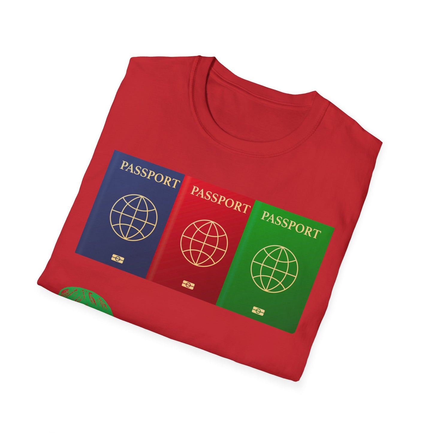 Passport Bro T‑Shirt — Travel Crewneck for Adventurers