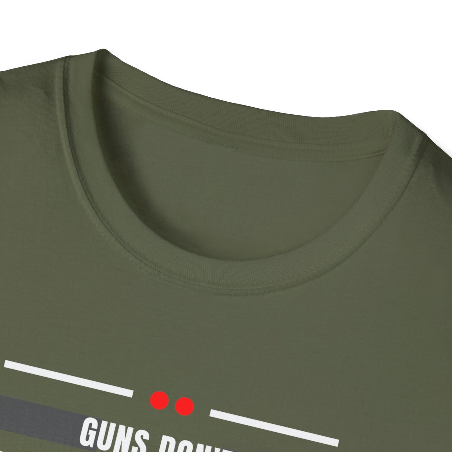 Political Statement T-Shirt — “Guns Don’t Kill People, Leftists’ Guns Kill People”