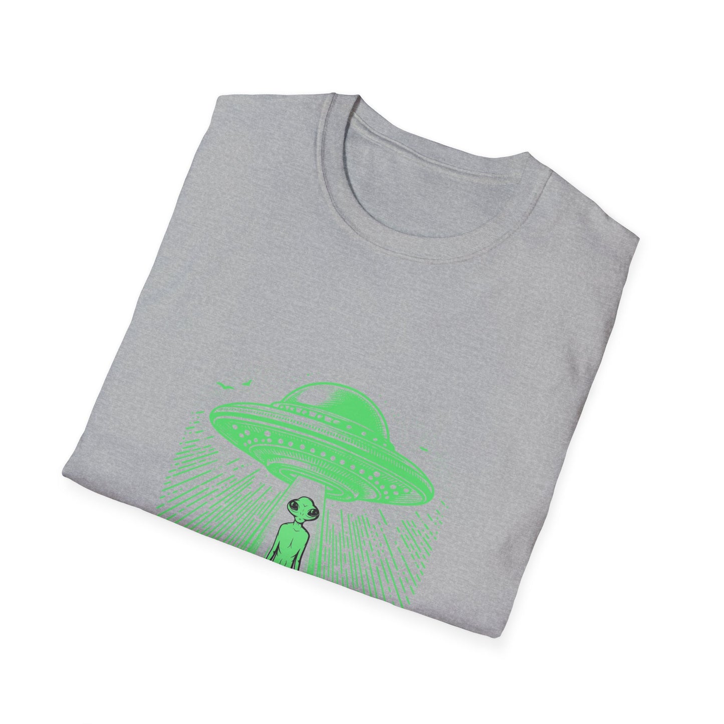 Alien Visitors T-Shirt — Retro UFO Graphic Tee