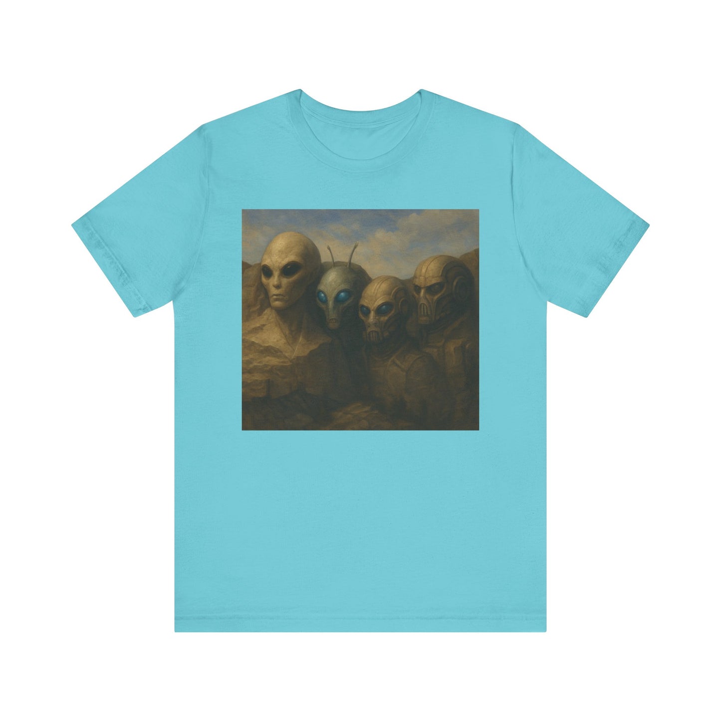 Alien Portrait T-Shirt — Vintage Sci‑Fi Art Tee