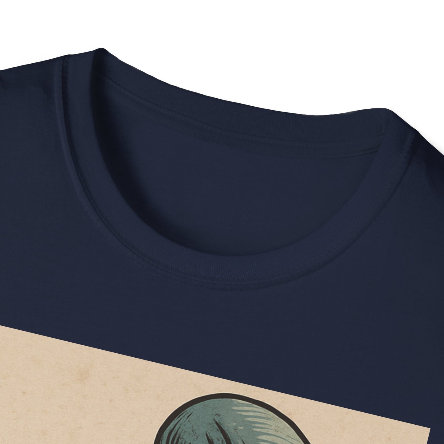 Alien Thinker T-Shirt — Retro Art Sci‑Fi Graphic Tee