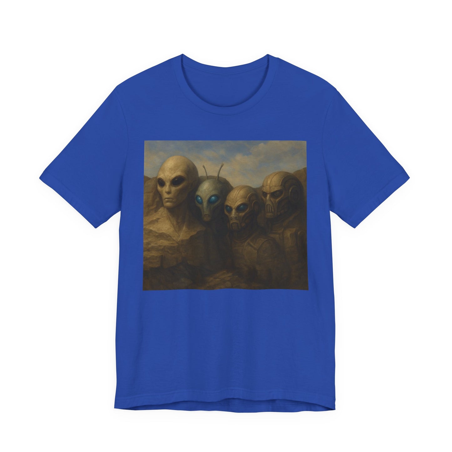 Alien Portrait T-Shirt — Vintage Sci‑Fi Art Tee