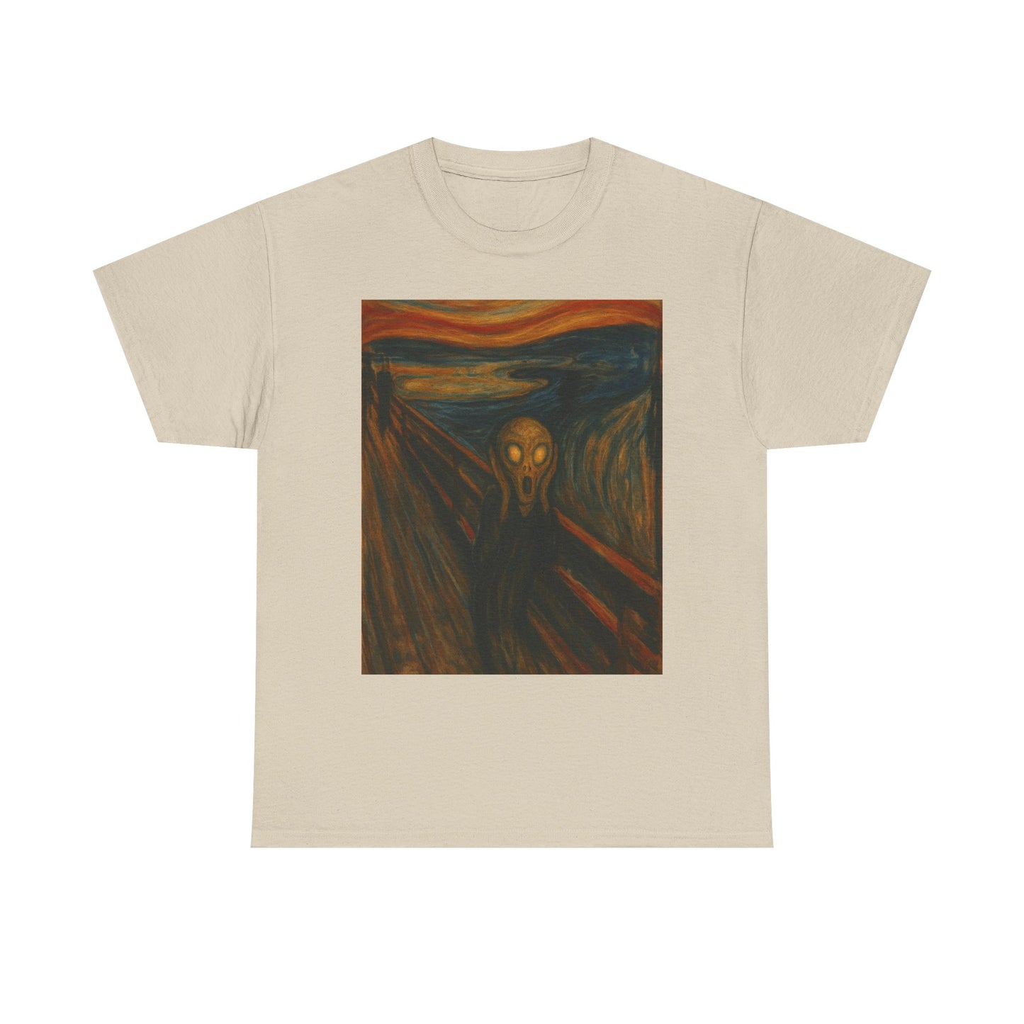 Scream Art T-Shirt — Expressionist Painting Graphic Tee