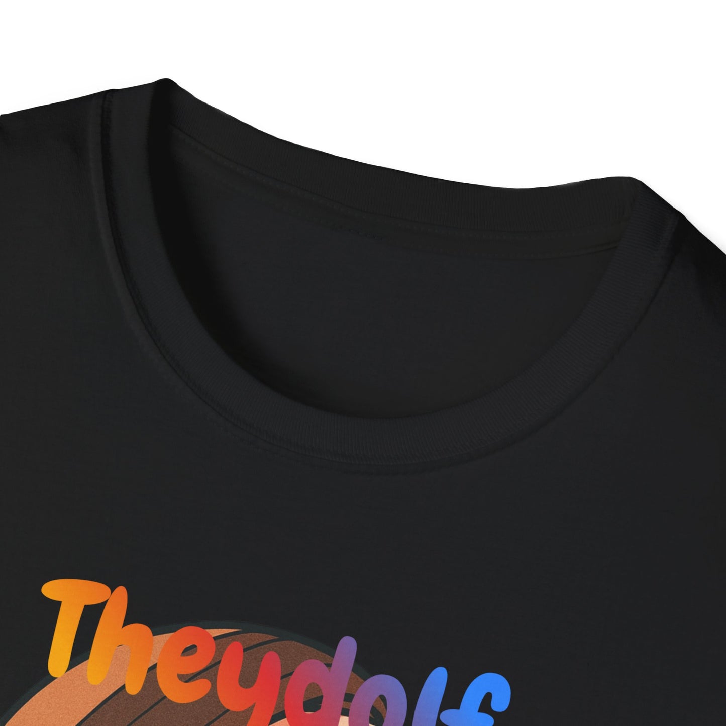 Pronoun Pride T-Shirt — They/Them Illustrated Portrait Tee