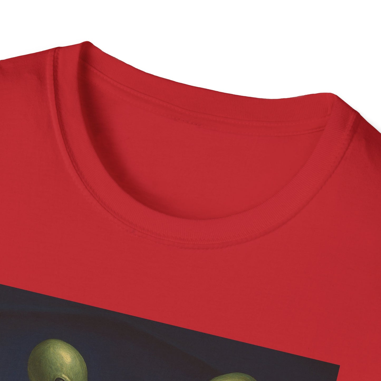 Alien Pulp Fiction T-Shirt — Retro Extraterrestrial Illustration Tee