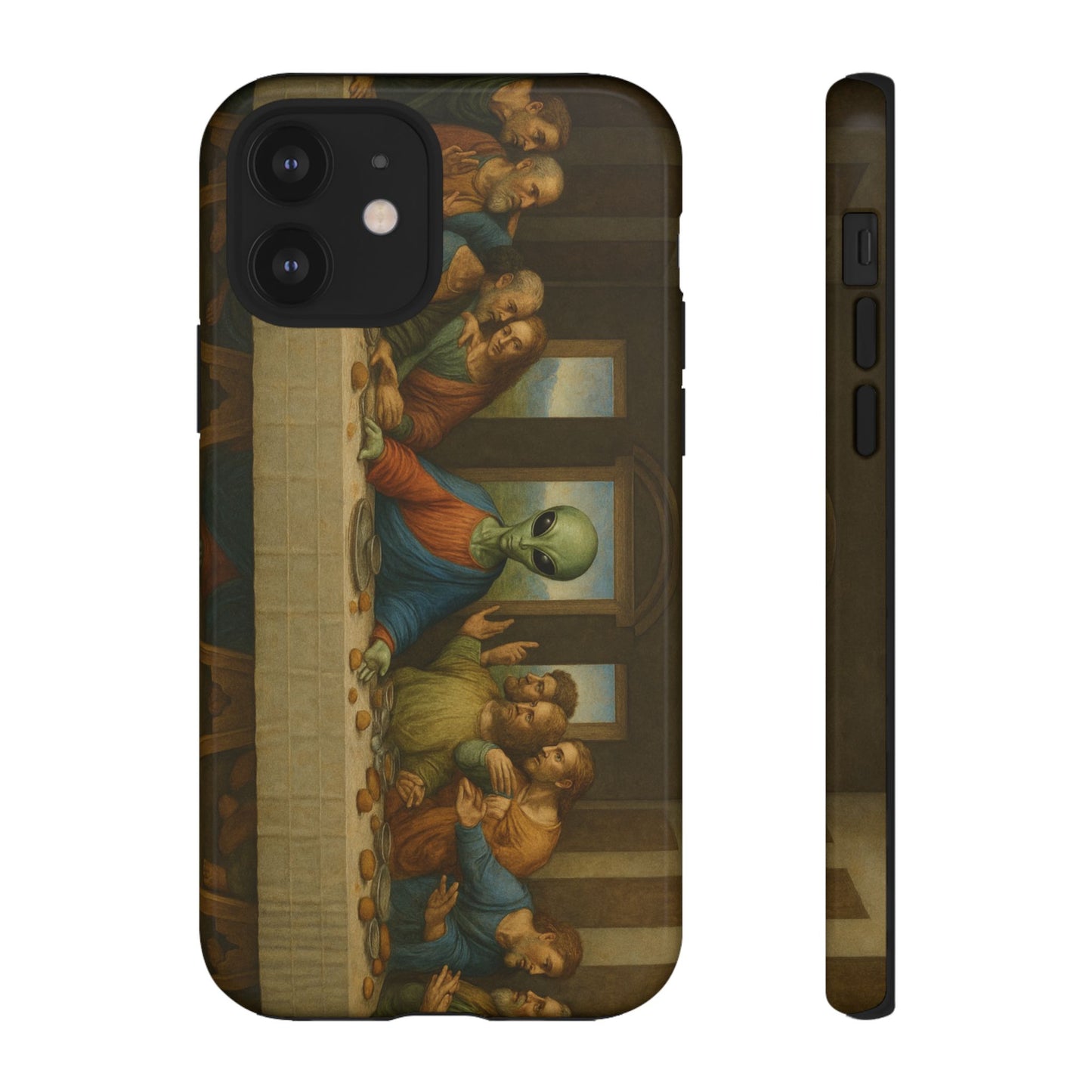 Phone Case - 'The Last Supper' Alien Parody Protective Cover