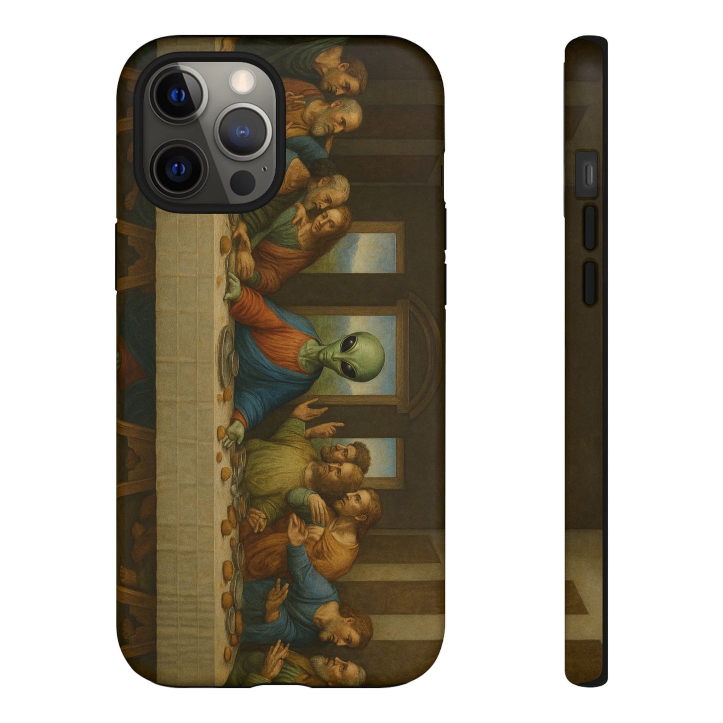 Phone Case - 'The Last Supper' Alien Parody Protective Cover