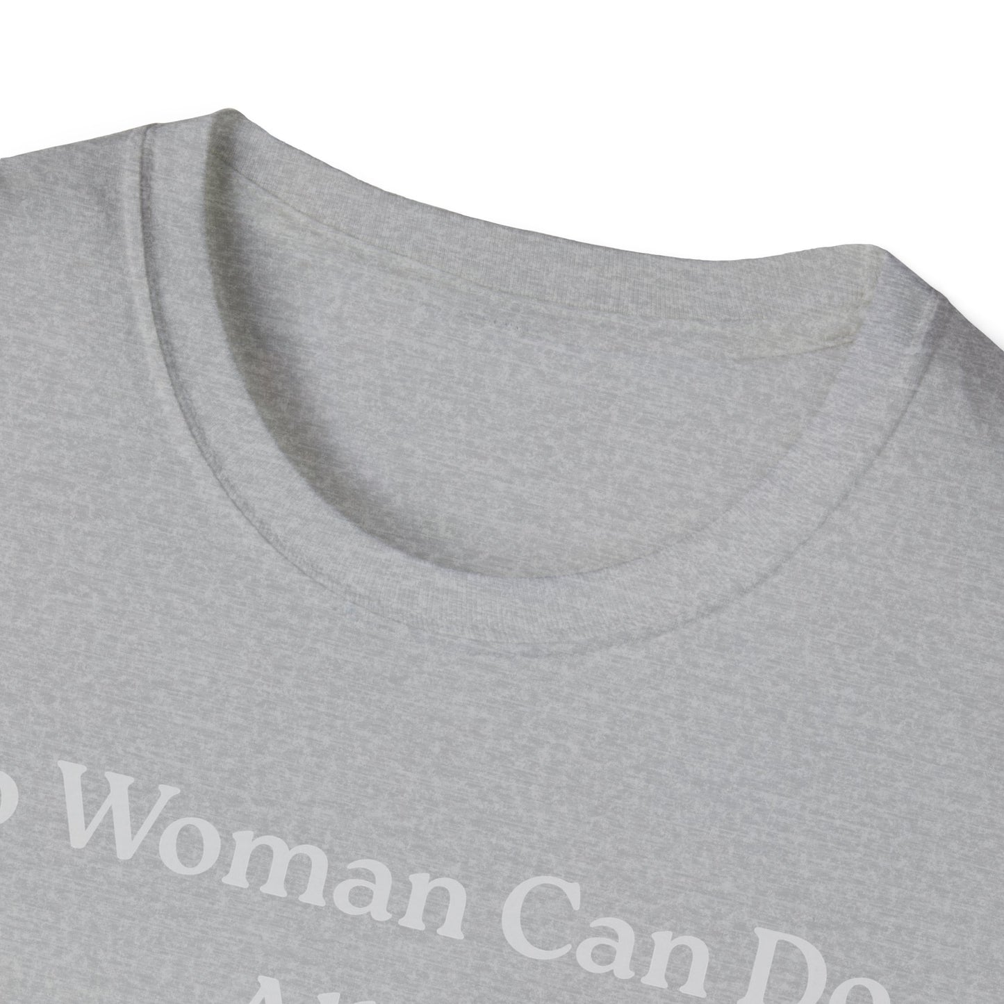 Controversial Checklist T-Shirt — "No Woman Can Do All 3" Graphic Tee