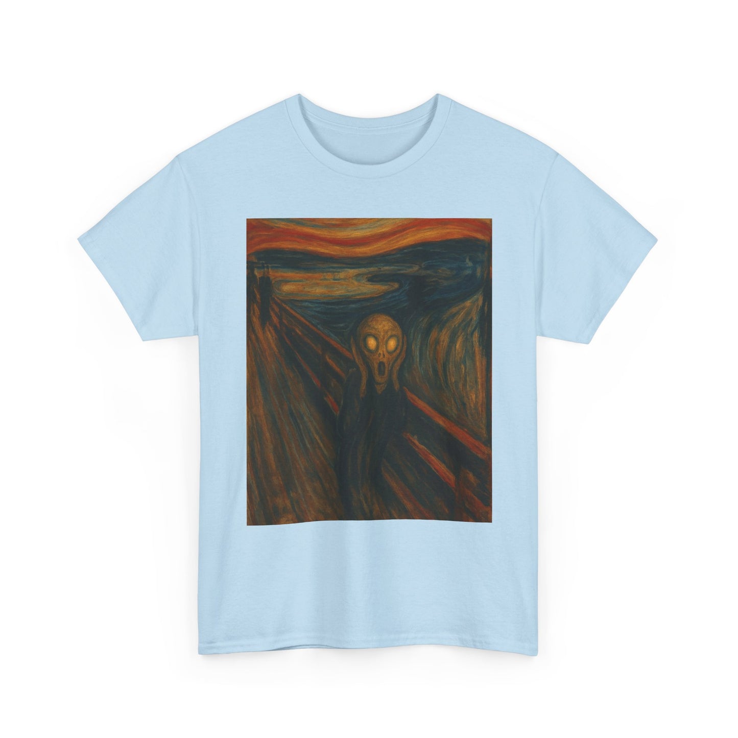 Scream Art T-Shirt — Expressionist Painting Graphic Tee
