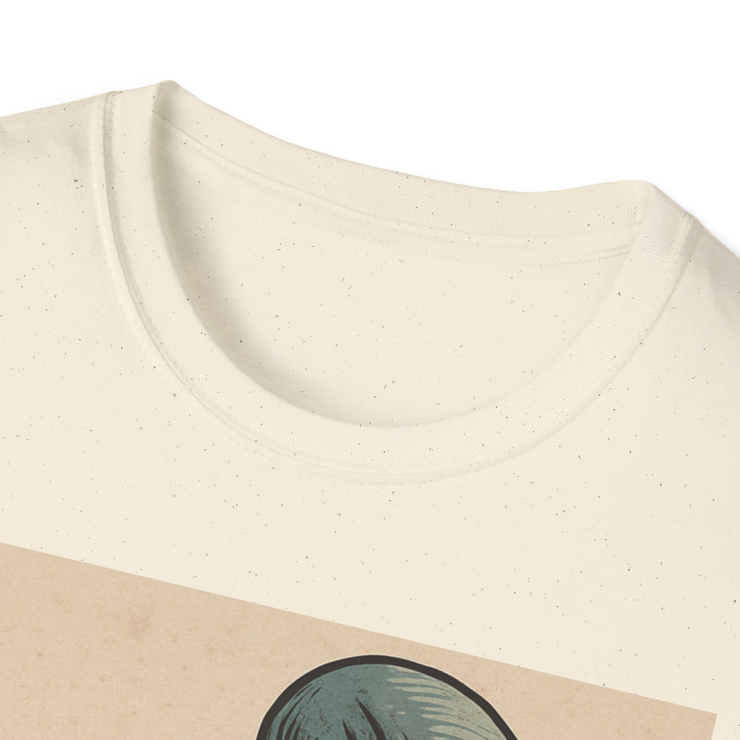 Alien Thinker T-Shirt — Retro Art Sci‑Fi Graphic Tee