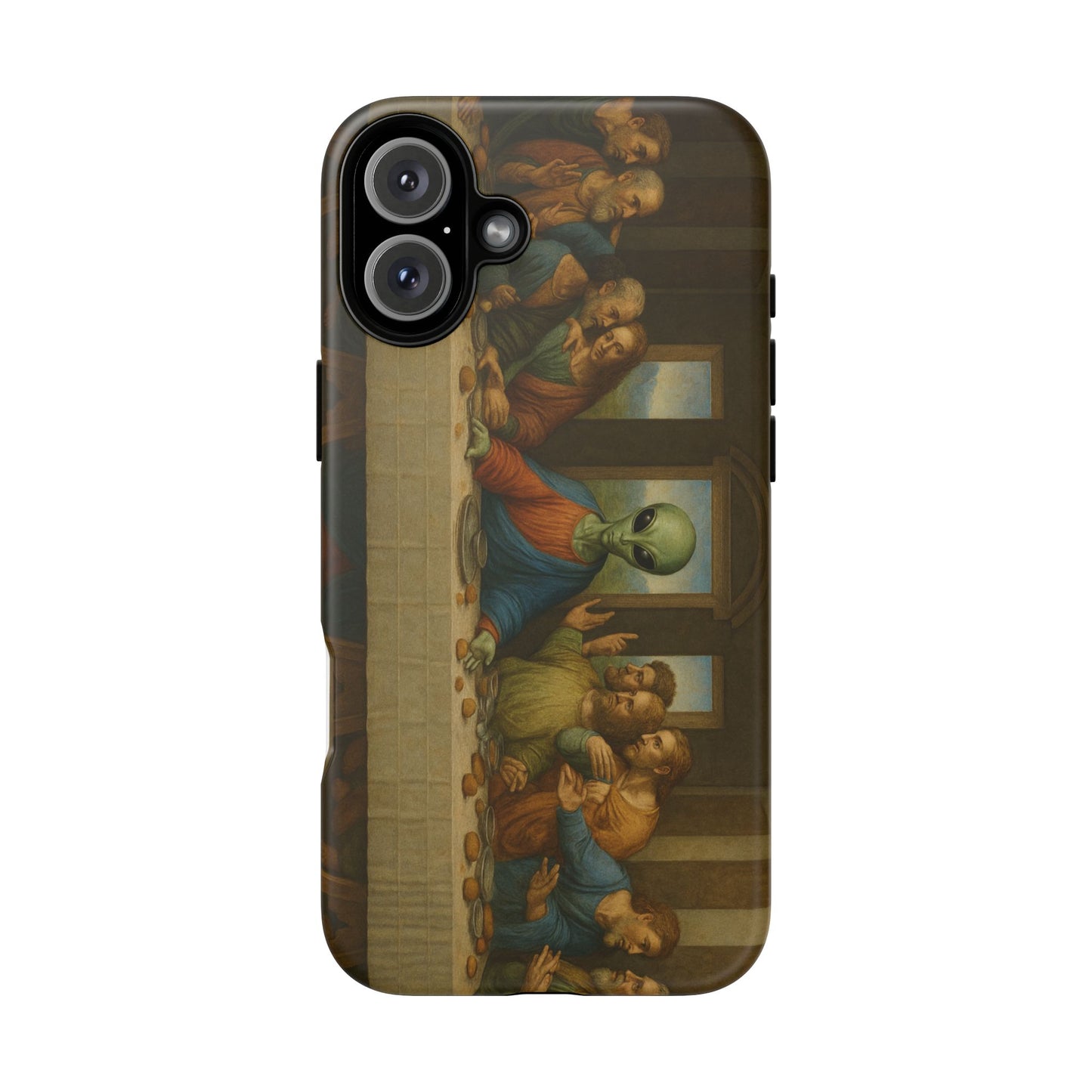 Phone Case - 'The Last Supper' Alien Parody Protective Cover