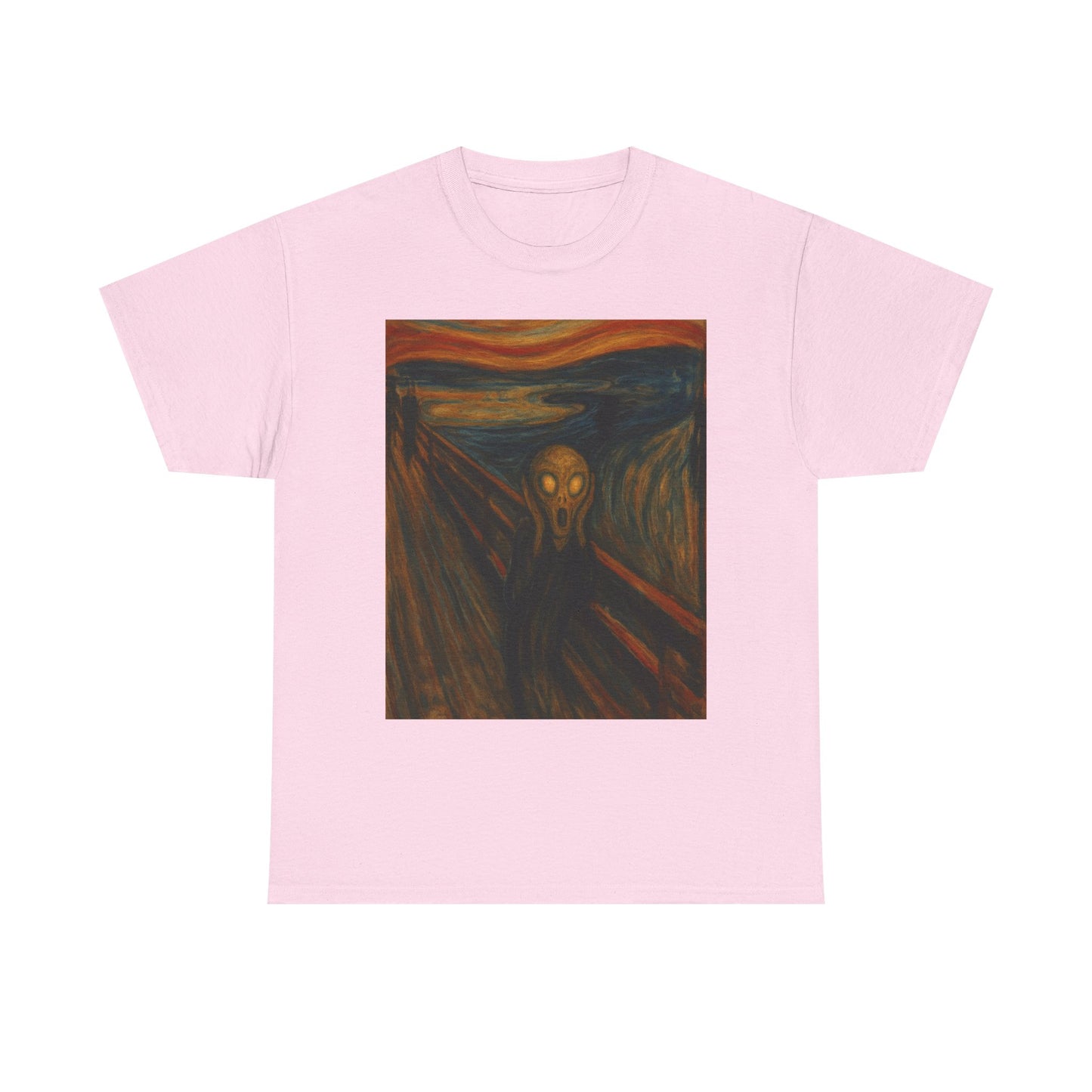 Scream Art T-Shirt — Expressionist Painting Graphic Tee