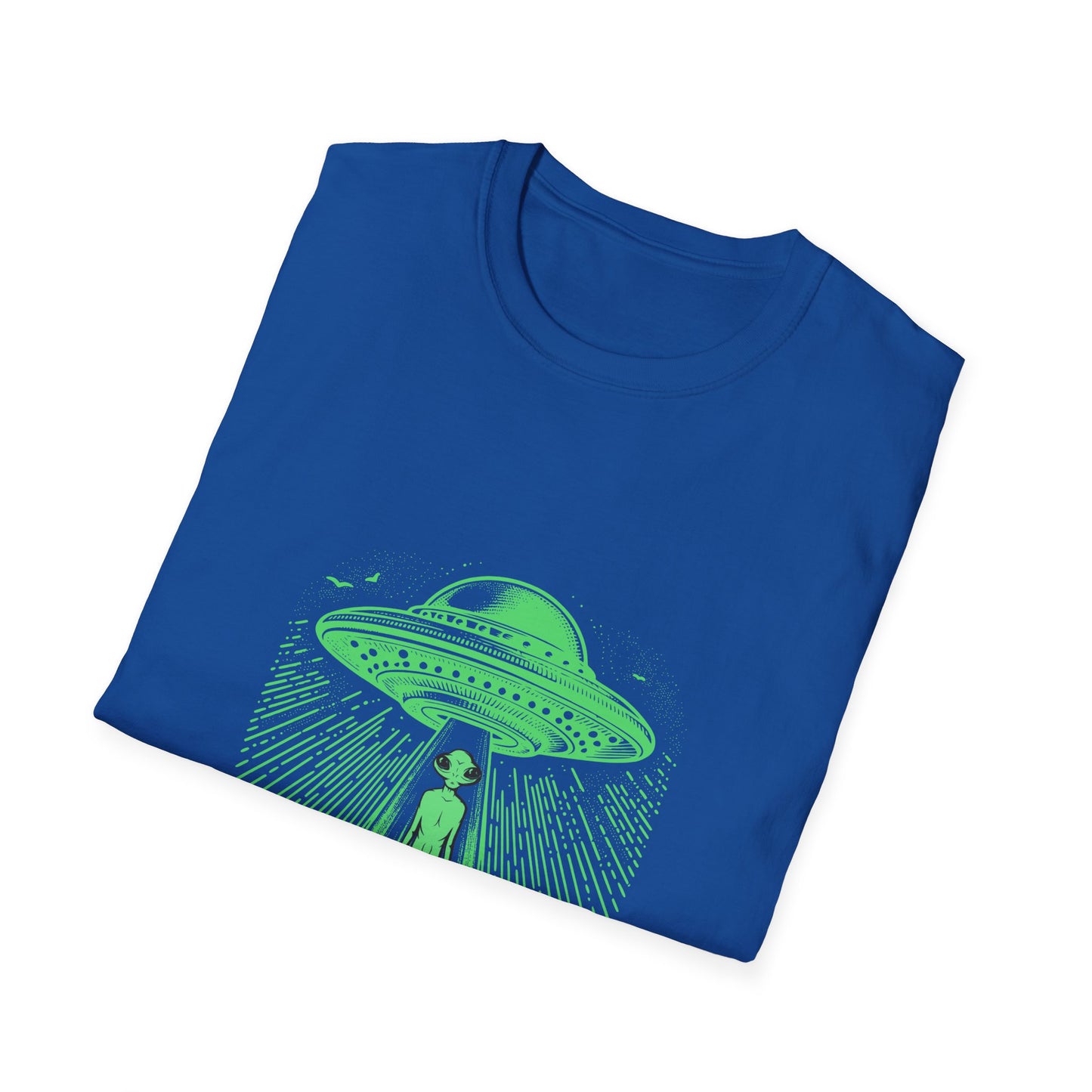 Alien Visitors T-Shirt — Retro UFO Graphic Tee