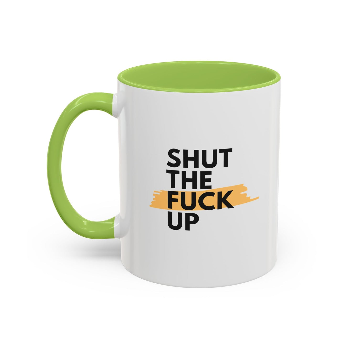 Coffee Mug — Two-Tone Accent Ceramic Mug (11/15oz)