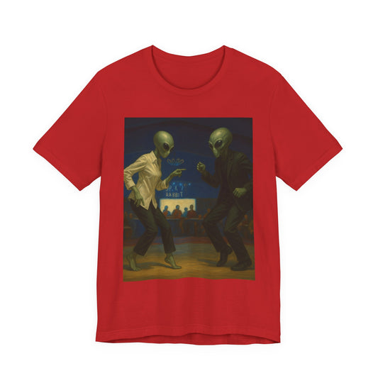 Alien Thinker T-Shirt — Retro Philosopher Space Tee