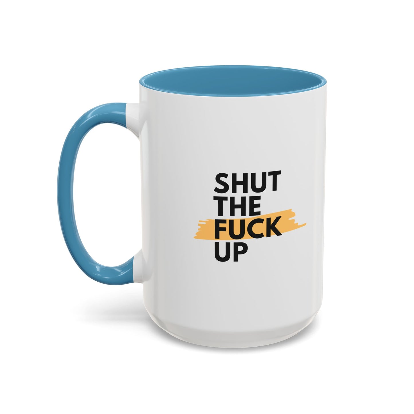Coffee Mug — Two-Tone Accent Ceramic Mug (11/15oz)
