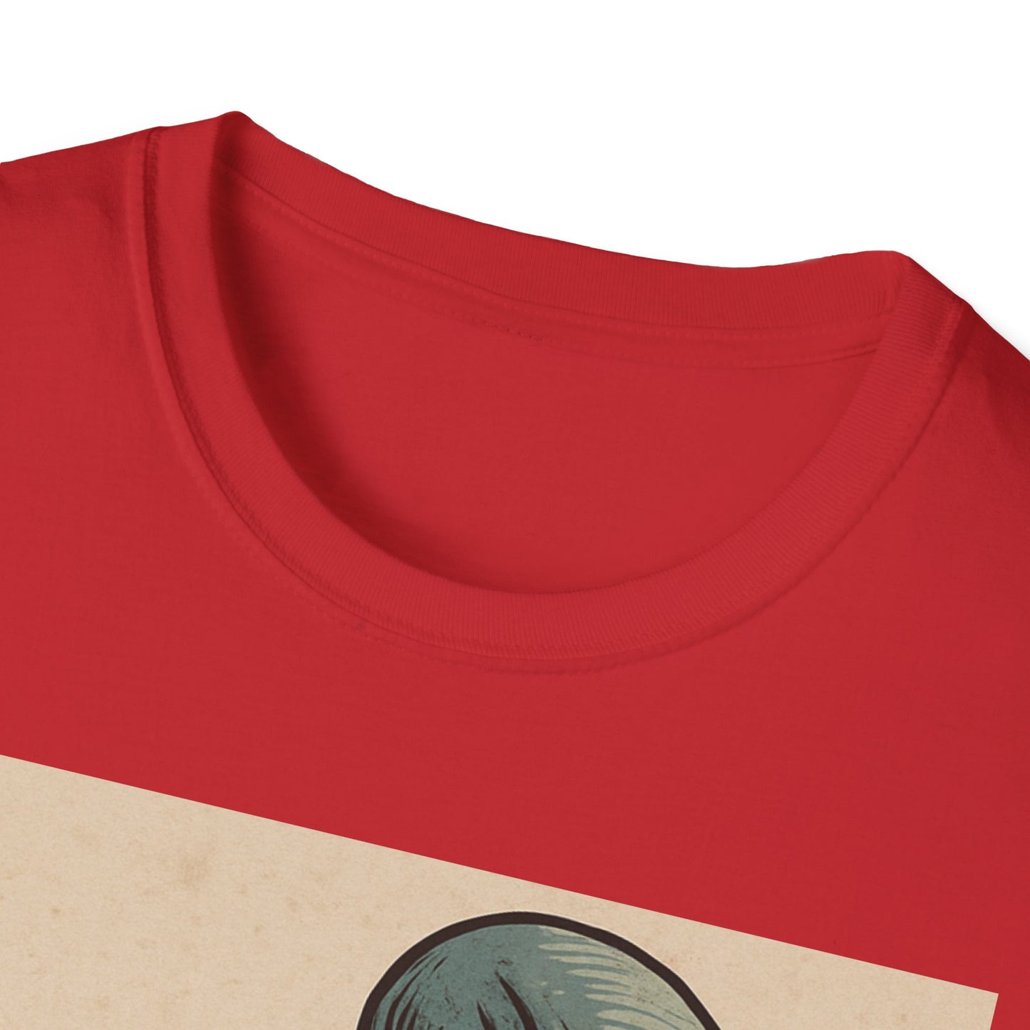 Alien Thinker T-Shirt — Retro Art Sci‑Fi Graphic Tee