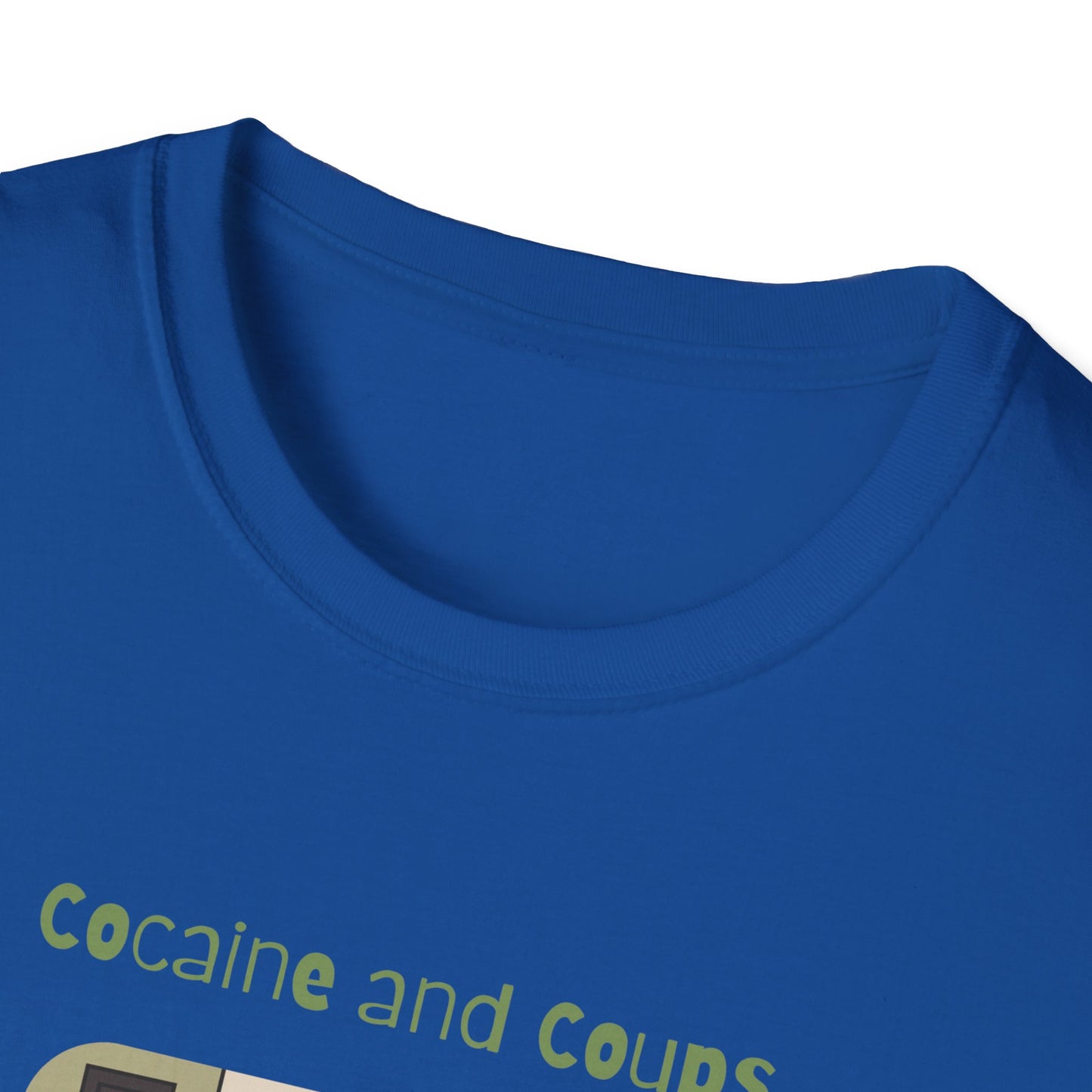 Rugby Player Illustration T-Shirt — 'Courage and Cupps' Vintage Sports Tee