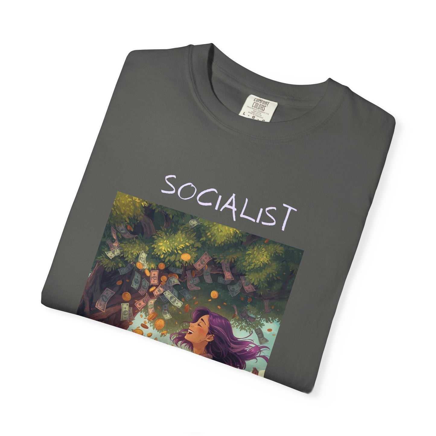 Socialist Economy T-Shirt — Illustrated Garden Graphic Tee