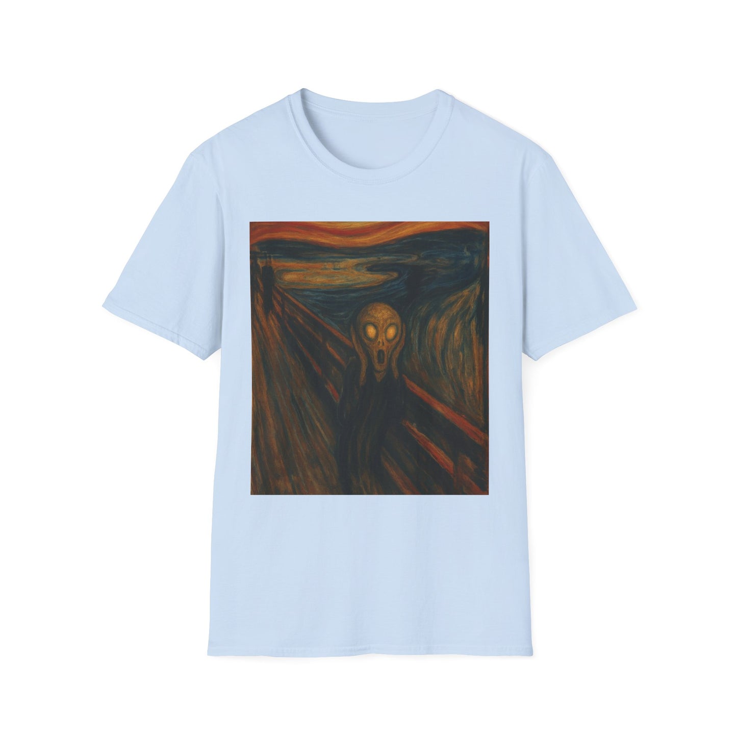 Scream Art T-Shirt — Classic Expressionist Print