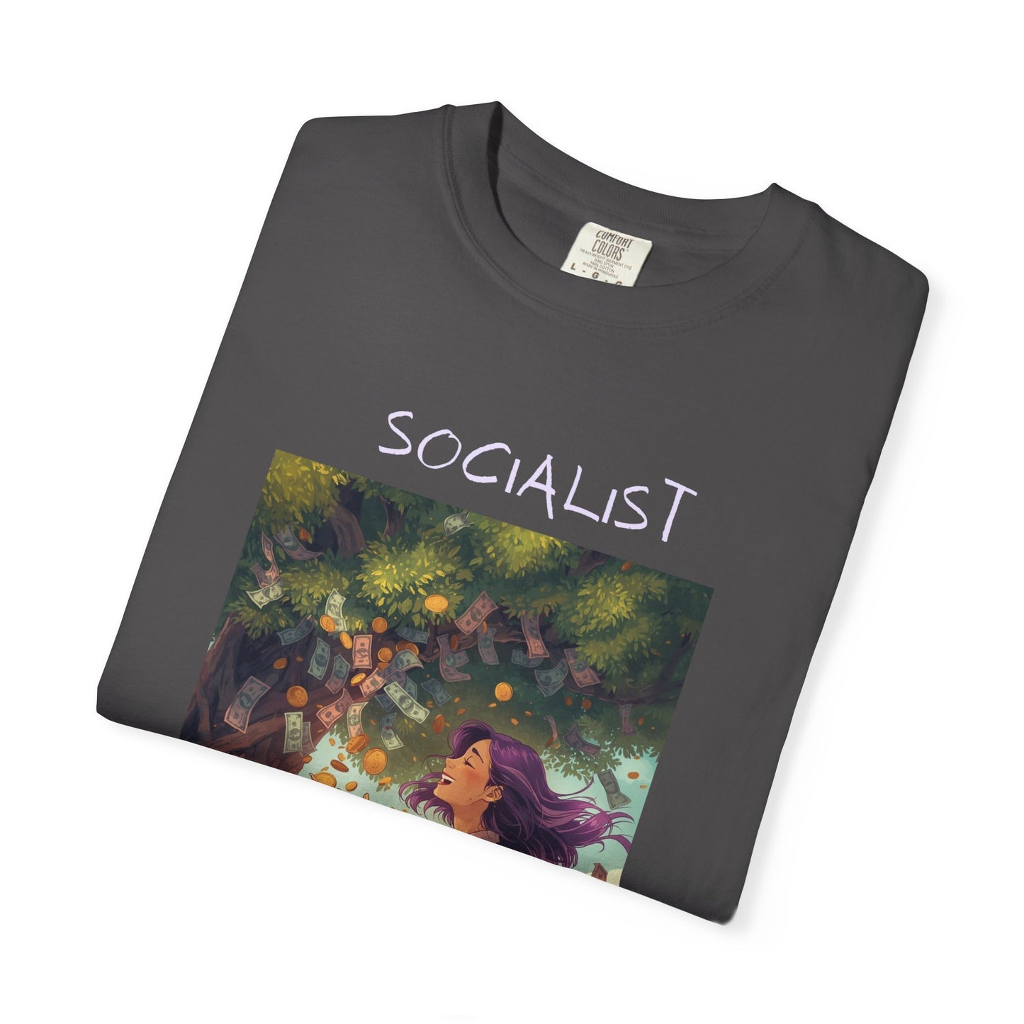 Socialist Economy T-Shirt — Illustrated Garden Graphic Tee