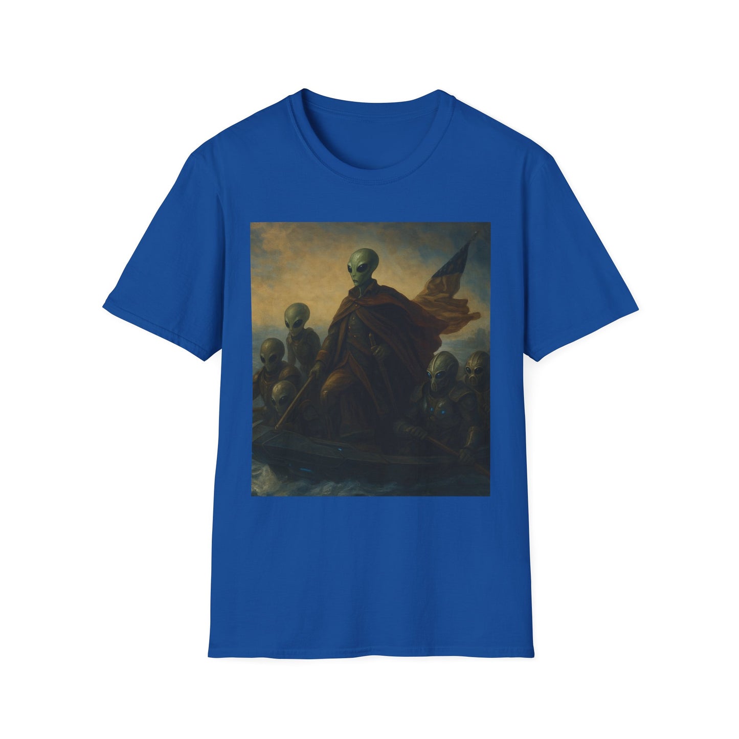 Alien Revolution T-Shirt — Vintage Portrait of Extraterrestrial Leaders