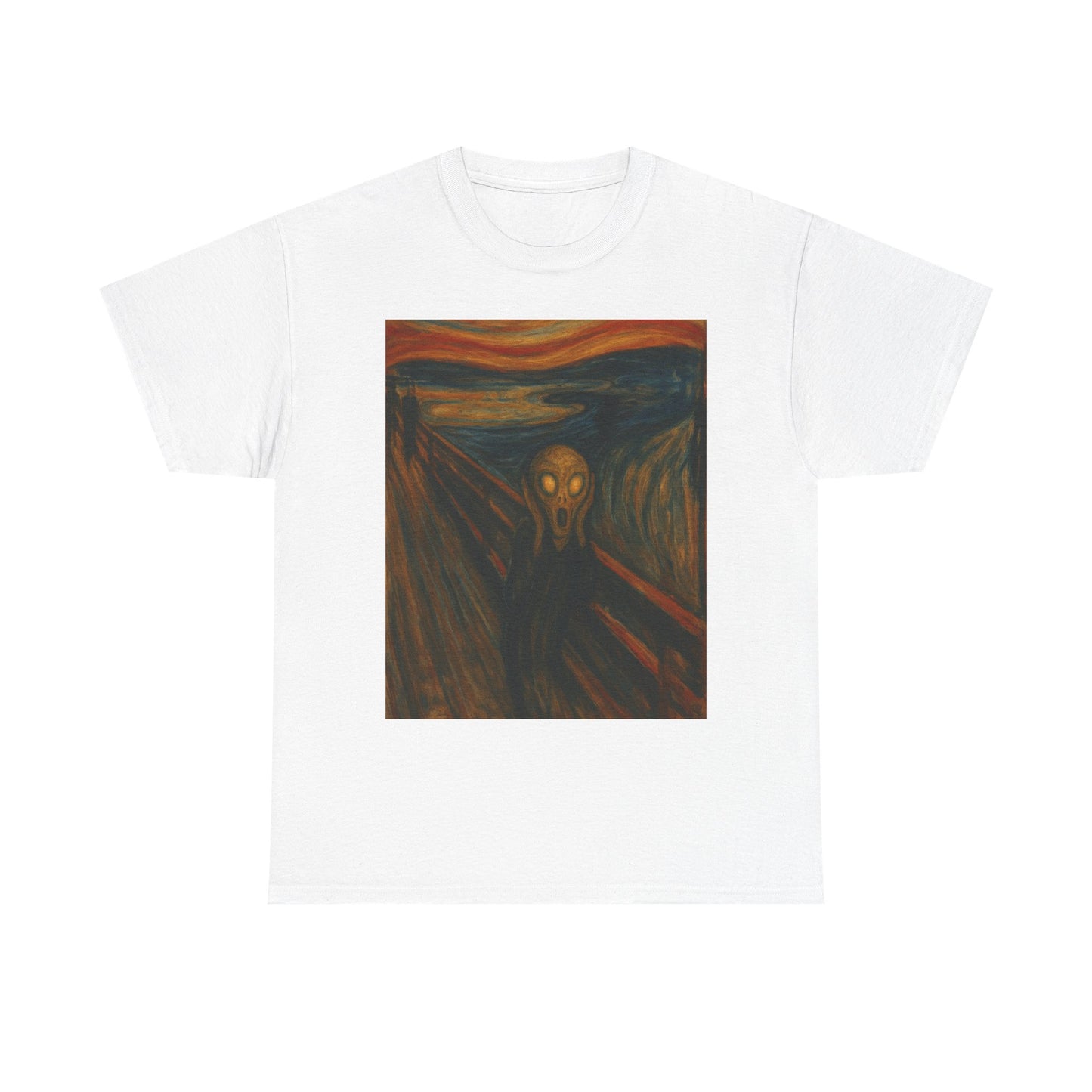 Scream Art T-Shirt — Expressionist Painting Graphic Tee