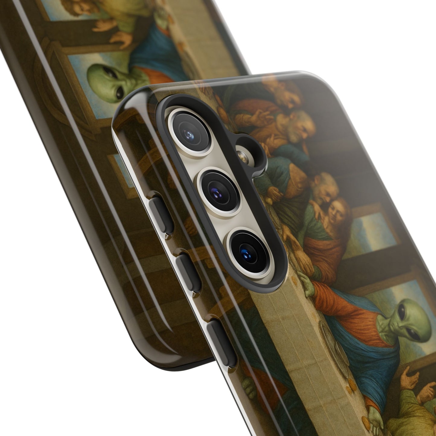 Phone Case - 'The Last Supper' Alien Parody Protective Cover