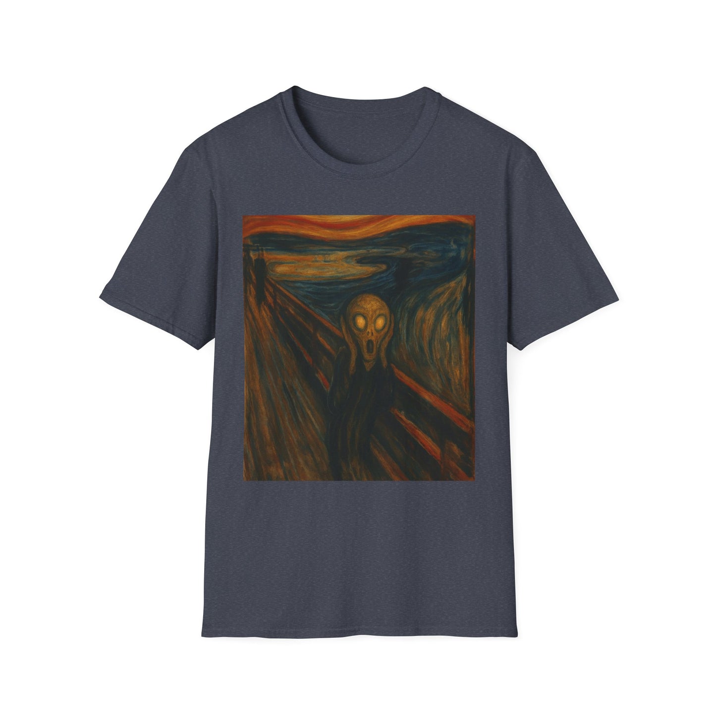 Scream Art T-Shirt — Classic Expressionist Print