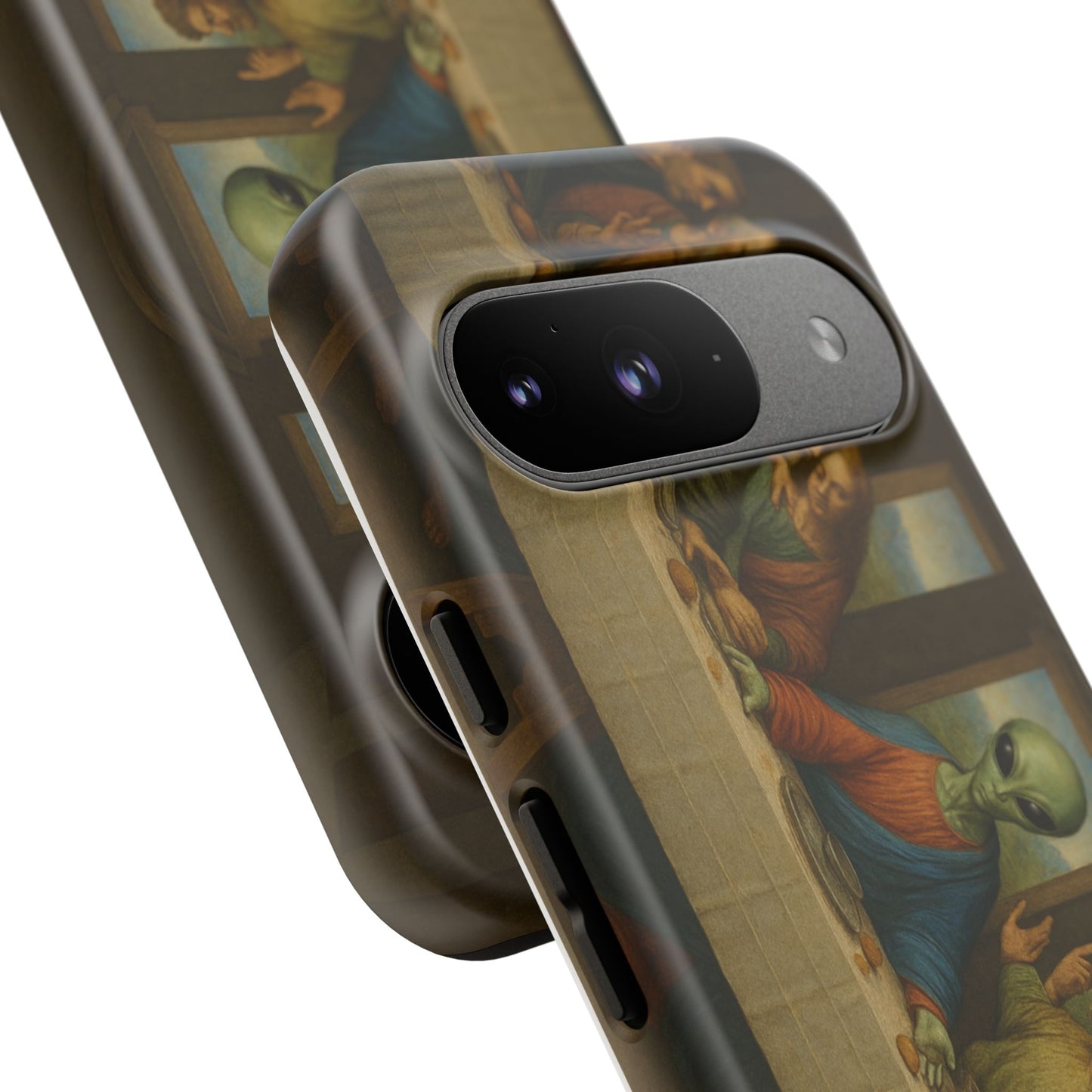 Phone Case - 'The Last Supper' Alien Parody Protective Cover