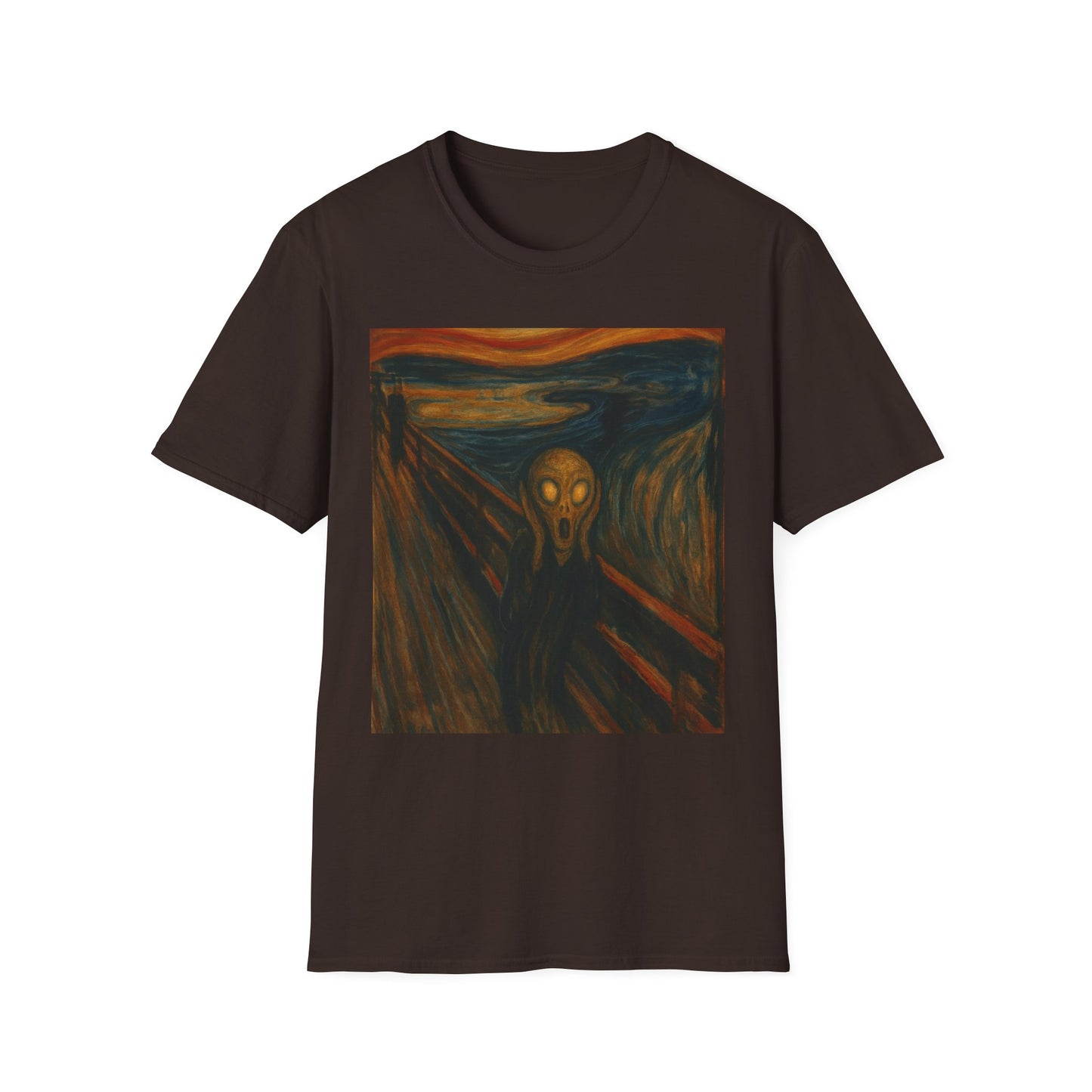Scream Art T-Shirt — Classic Expressionist Print