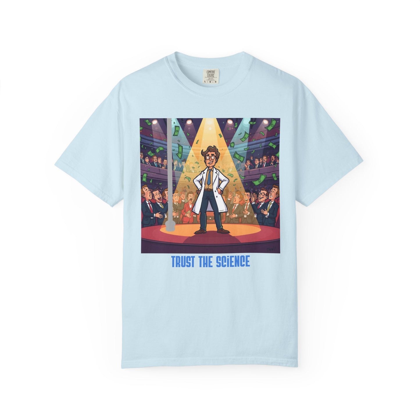 Trust the Science T-Shirt — Cheerful Scientist Graphic Tee