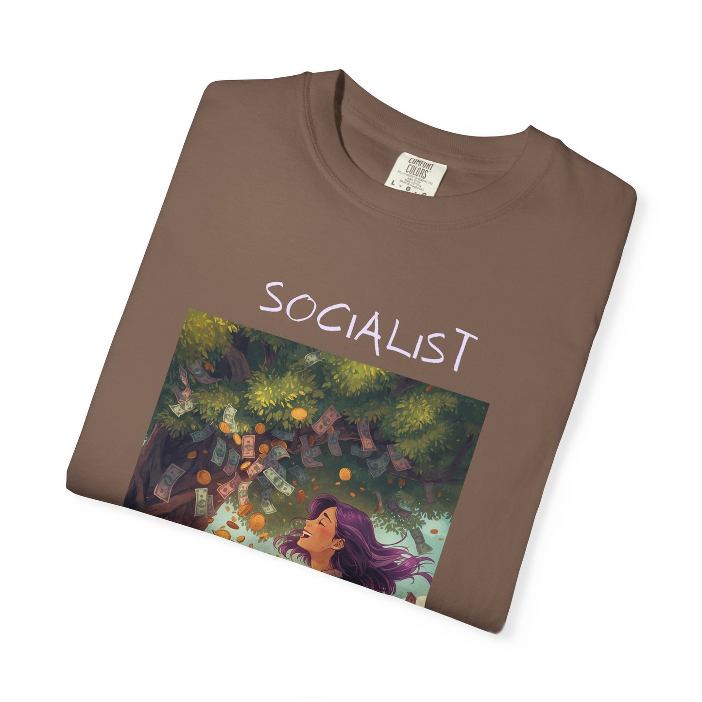 Socialist Economy T-Shirt — Illustrated Garden Graphic Tee