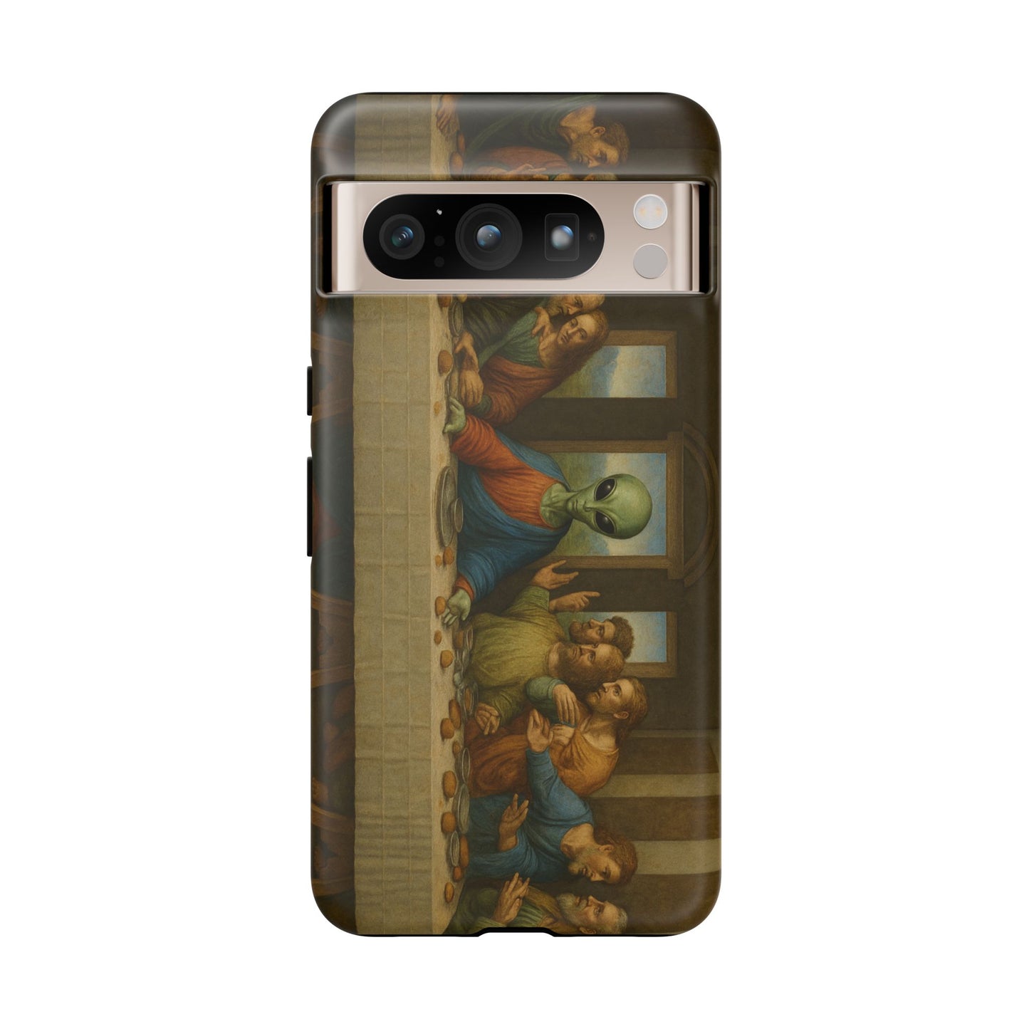 Phone Case - 'The Last Supper' Alien Parody Protective Cover