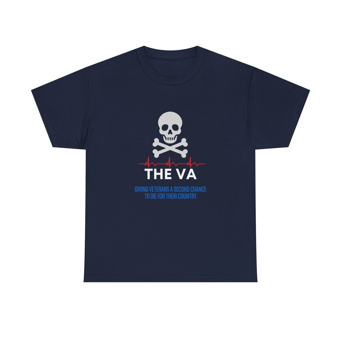 Veteran Skull & Crossbones Tee – “THE VA” Tribute T-Shirt