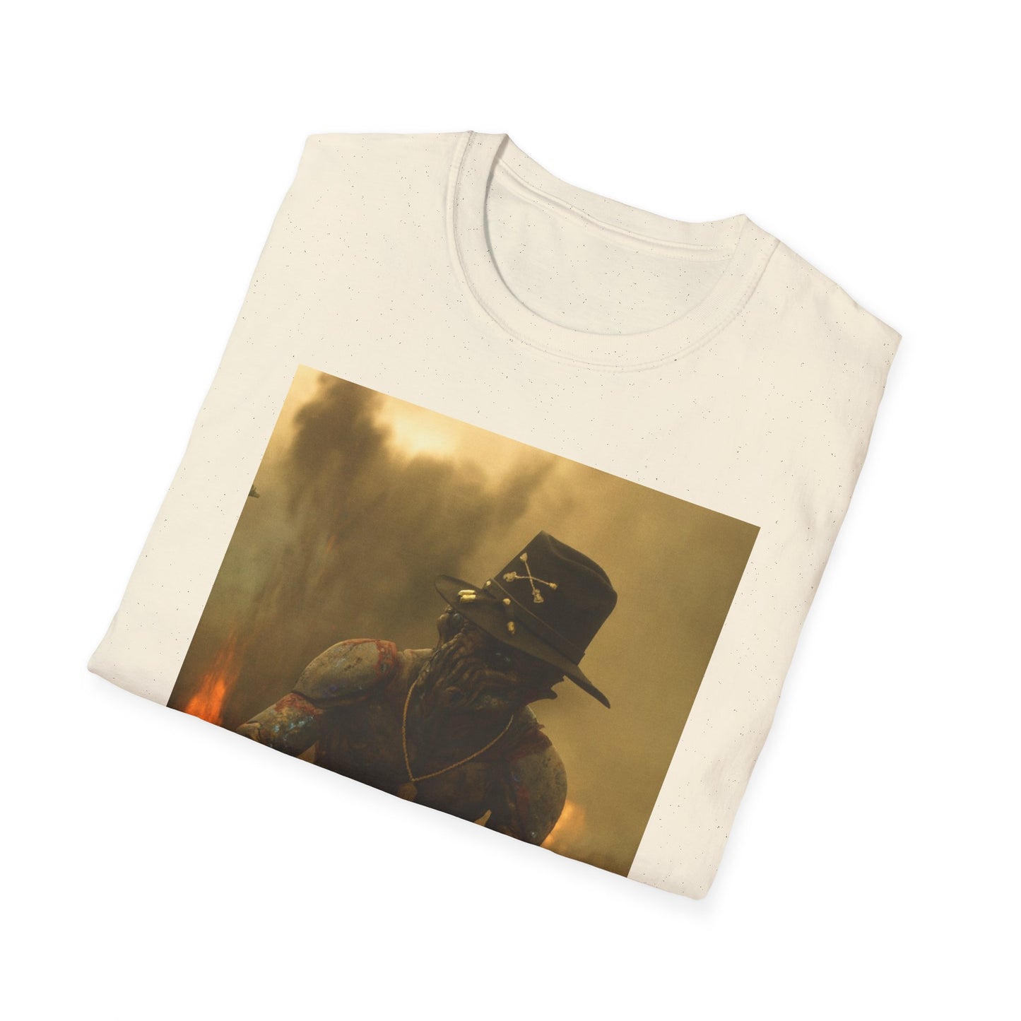 Graphic T-Shirt — Dark Cowboy Post-Apocalyptic Scene