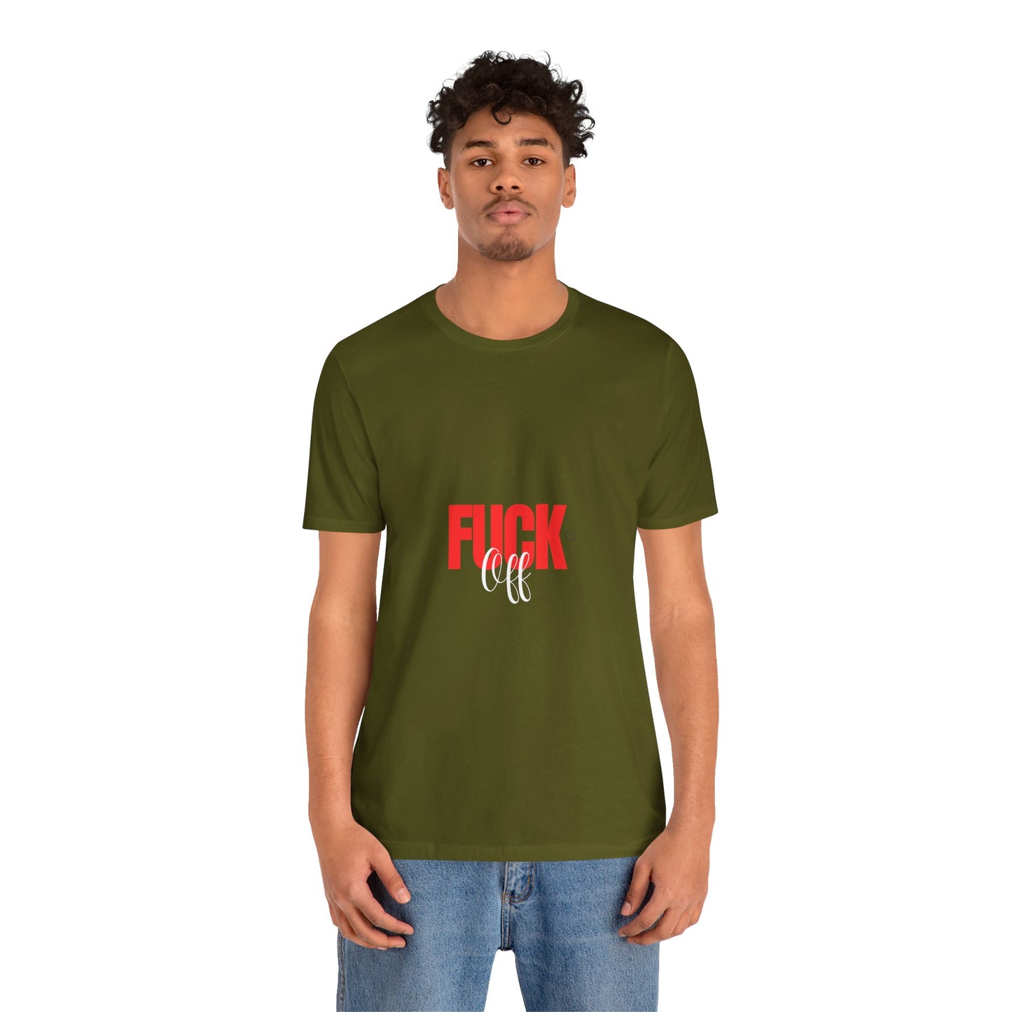 F*ck Off Graphic Tee — Bold Slogan Short Sleeve T-Shirt