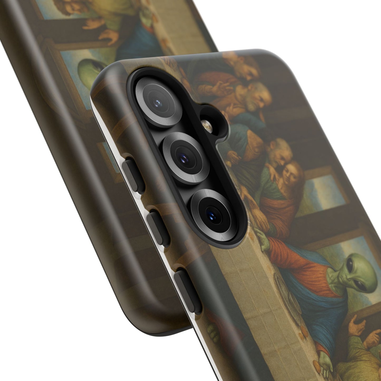 Phone Case - 'The Last Supper' Alien Parody Protective Cover