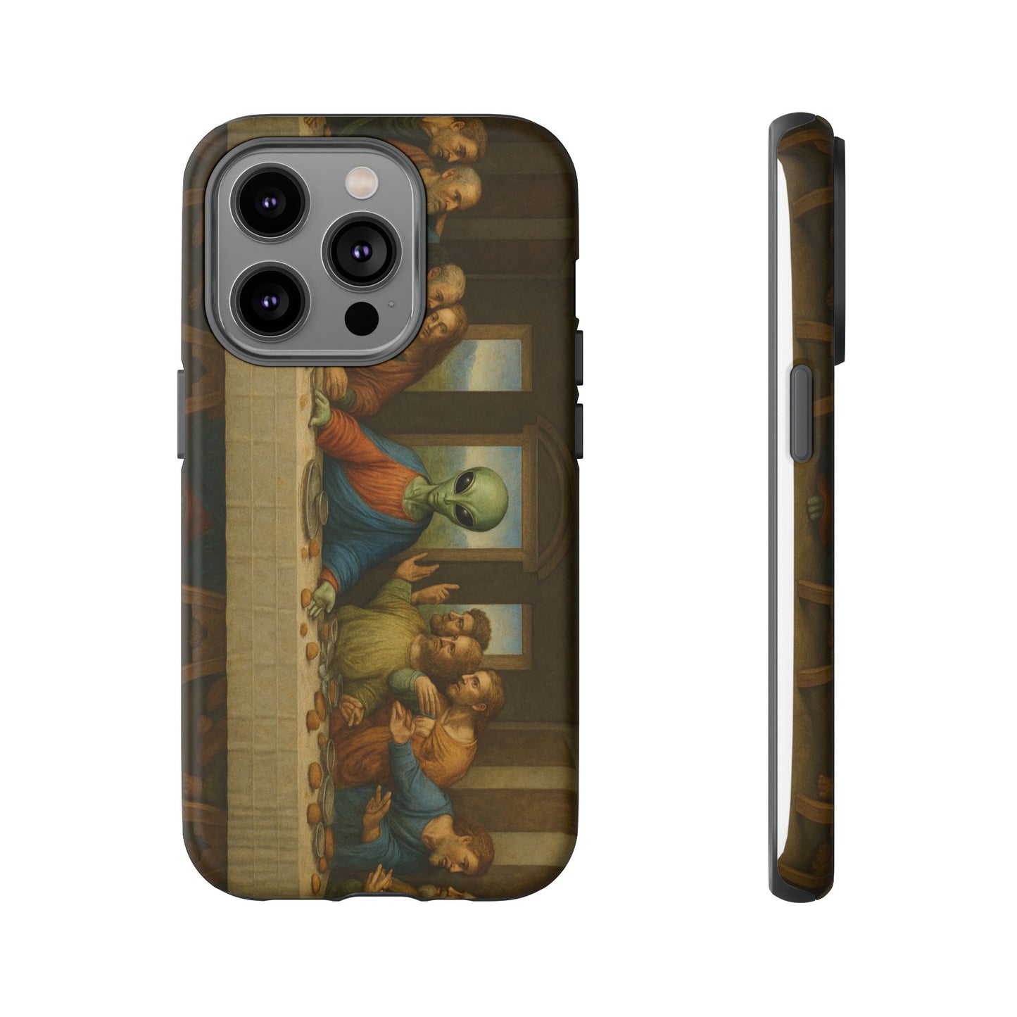 Phone Case - 'The Last Supper' Alien Parody Protective Cover