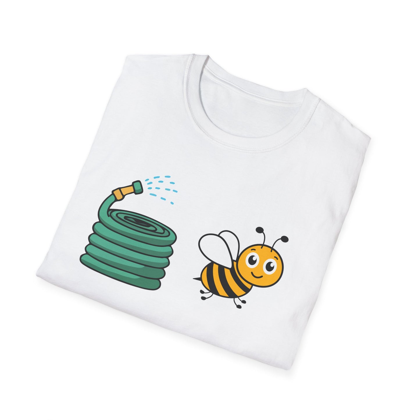 Bee Hose Lion T-Shirt — Cute Pun Garden Tee