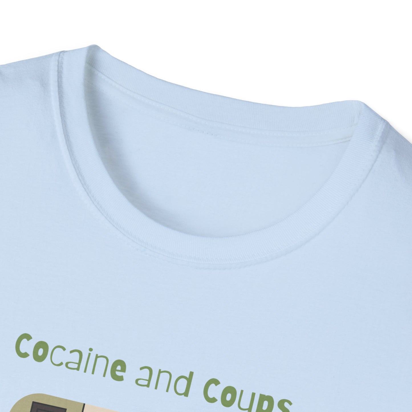 Rugby Player Illustration T-Shirt — 'Courage and Cupps' Vintage Sports Tee