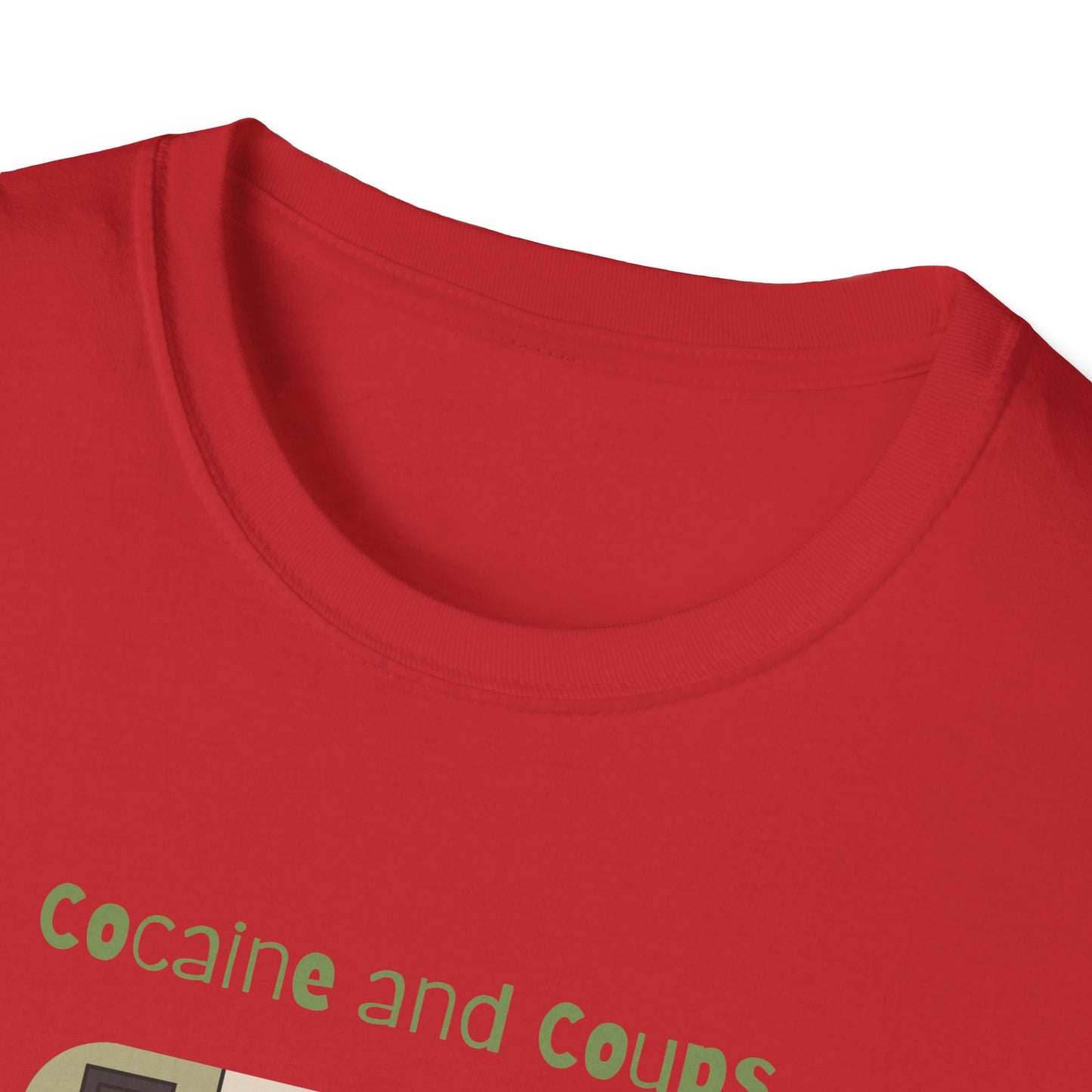Rugby Player Illustration T-Shirt — 'Courage and Cupps' Vintage Sports Tee