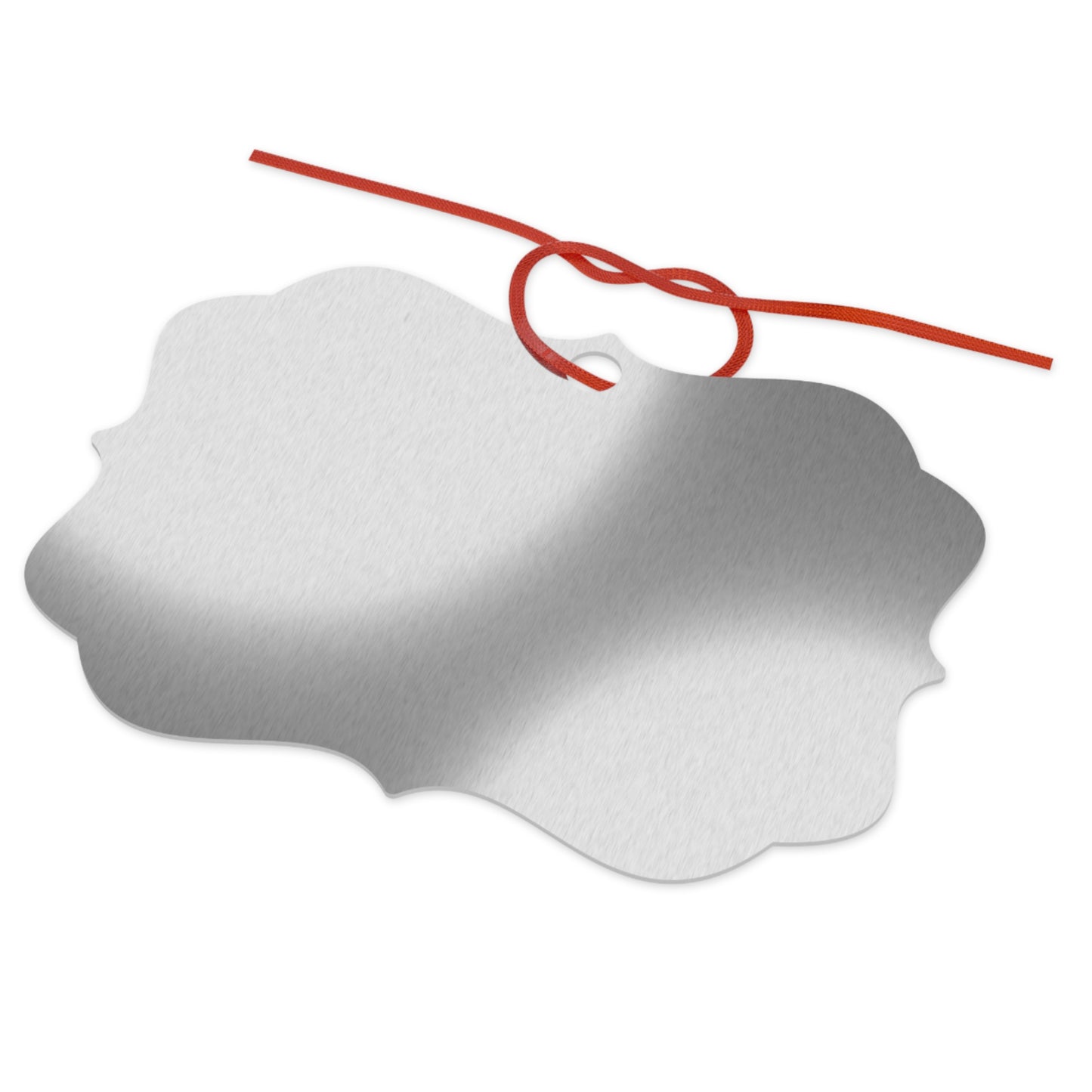 Alien Last Supper Aluminum Ornament — Funny UFO Christmas Decoration