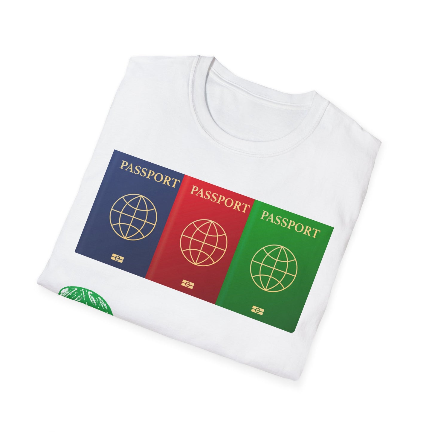 Passport Bro T‑Shirt — Travel Crewneck for Adventurers