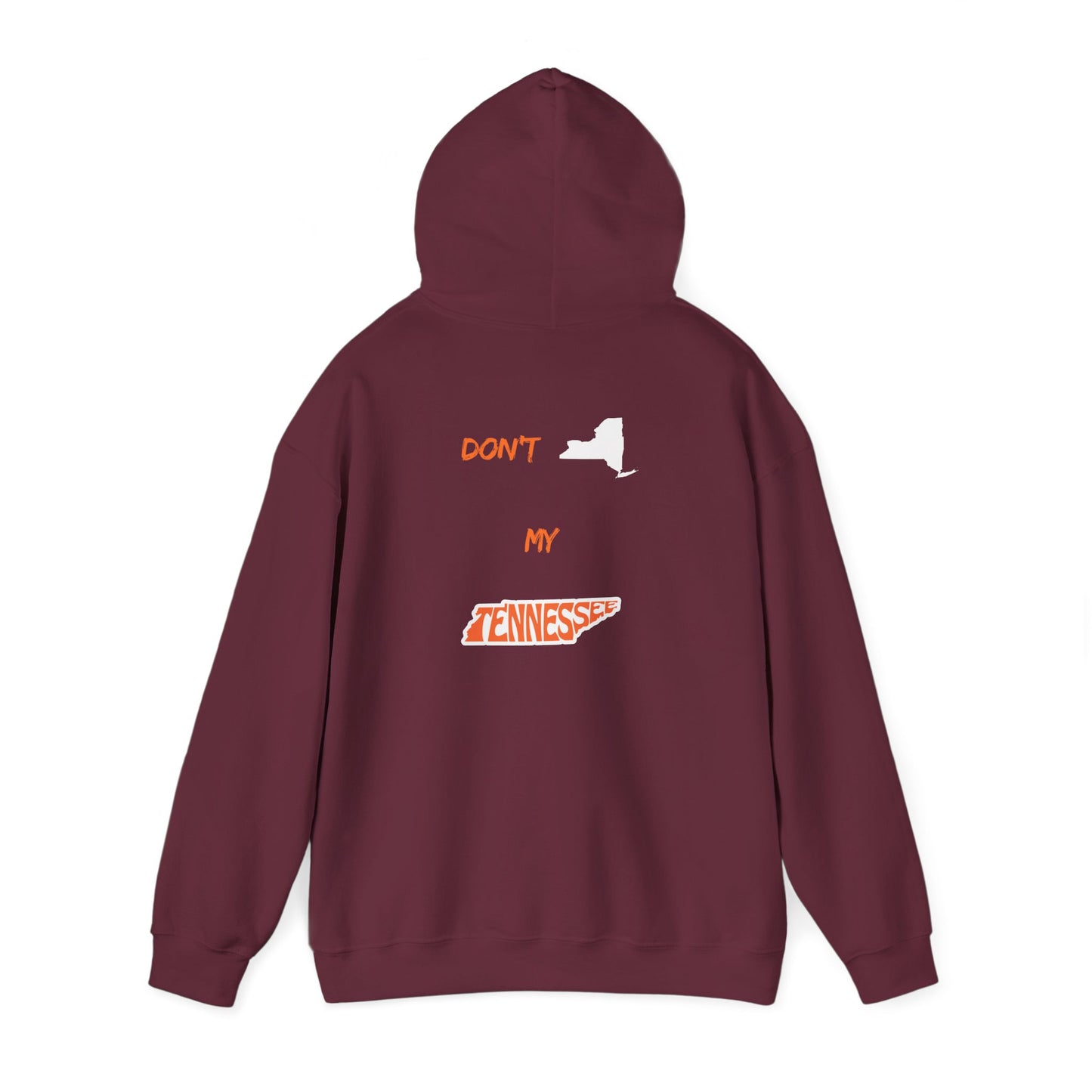 Hoodie - Don't Mess With My Tennessee Graphic Hooded Sweatshirt