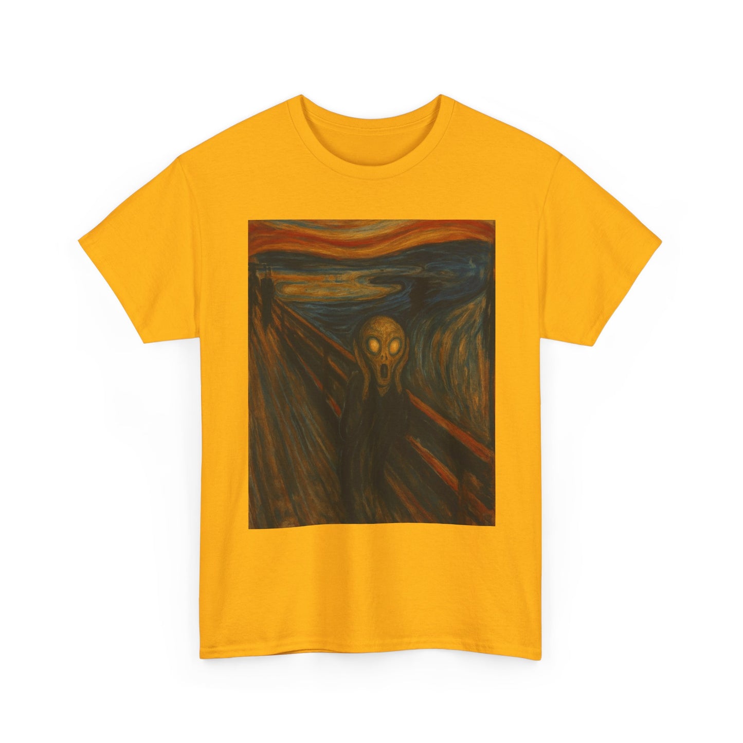 Scream Art T-Shirt — Expressionist Painting Graphic Tee