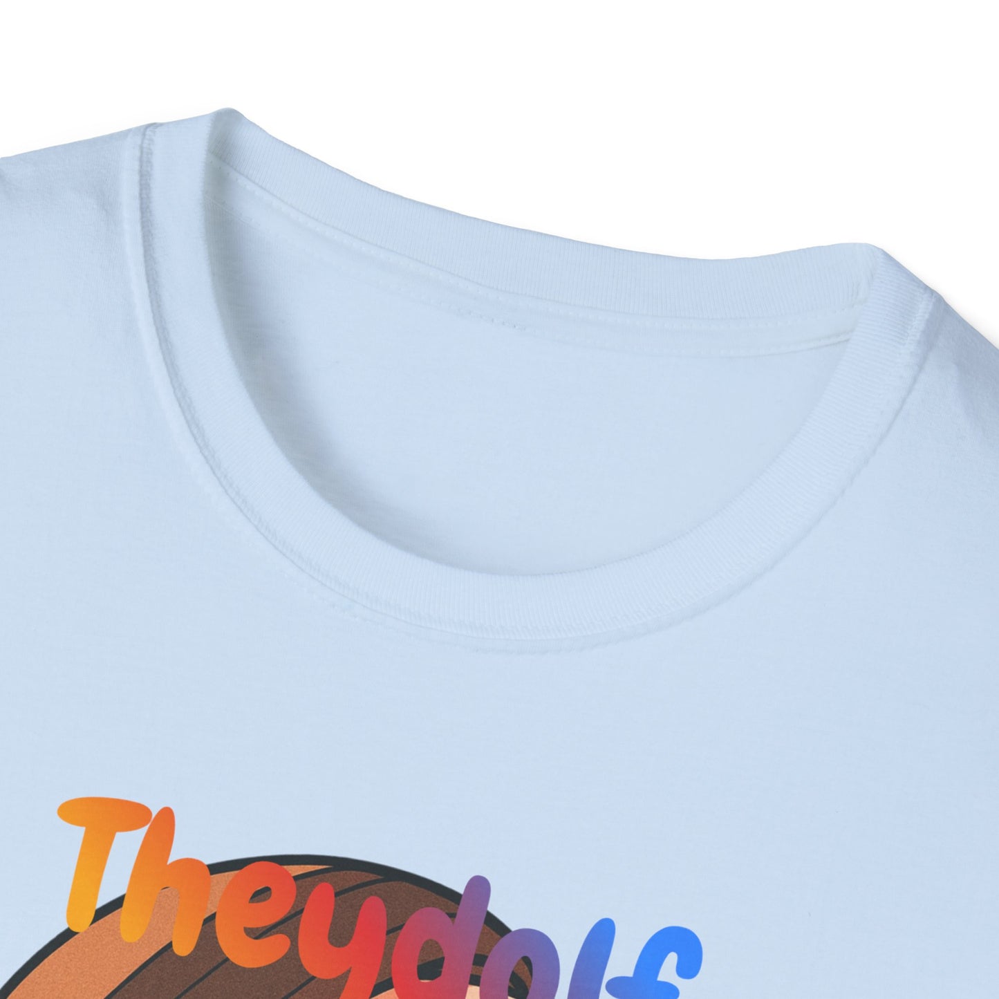 Pronoun Pride T-Shirt — They/Them Illustrated Portrait Tee