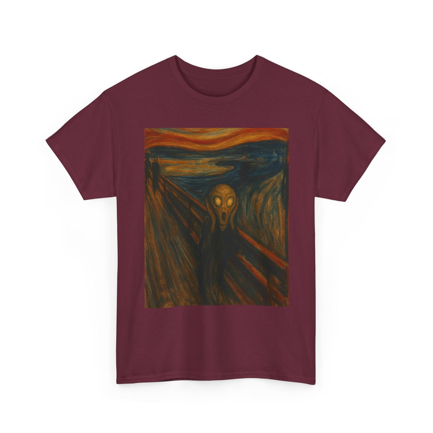 Scream Art T-Shirt — Expressionist Painting Graphic Tee