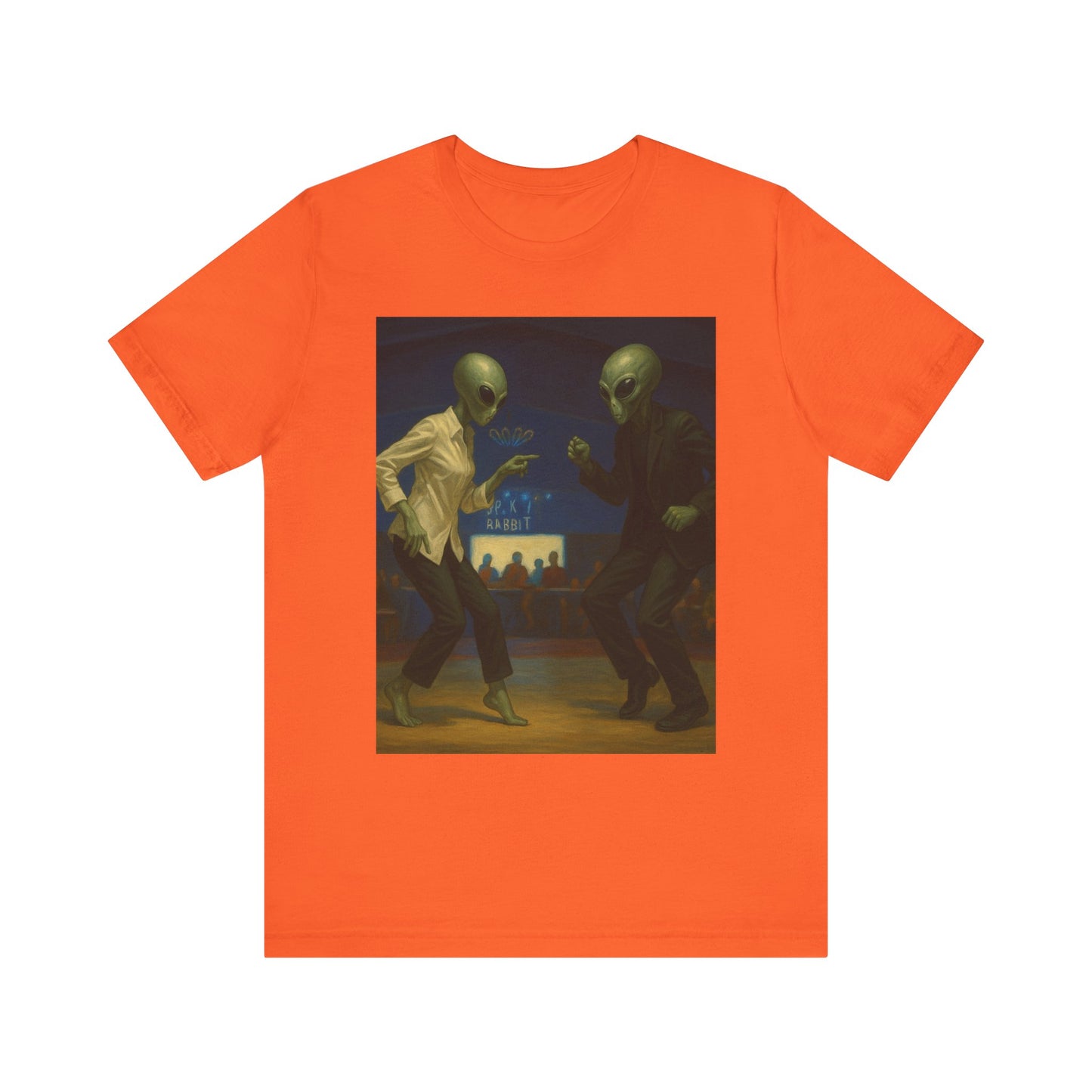 Graphic Tee — Vintage Moonlit Voyage Painting